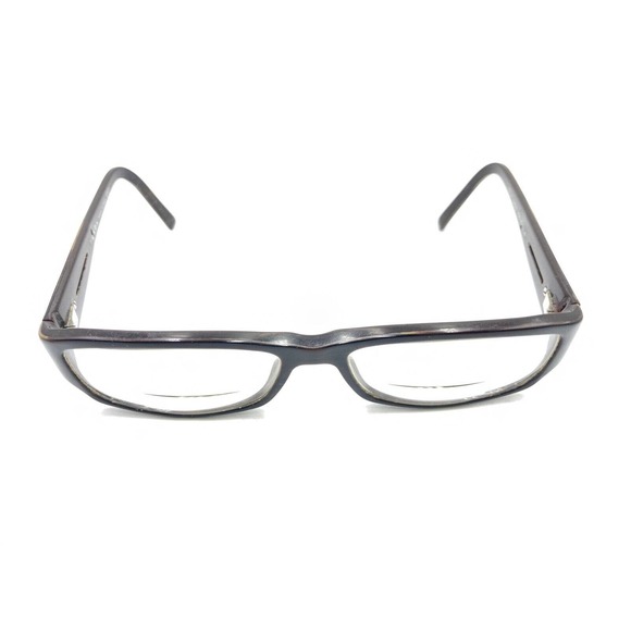 Prada VPR 17L 7N6-1O1 Striped Brown Black Eyeglasses Frames 54-15 135 Italy - Picture 2 of 12